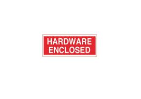 Hardware Enclosed - Labels